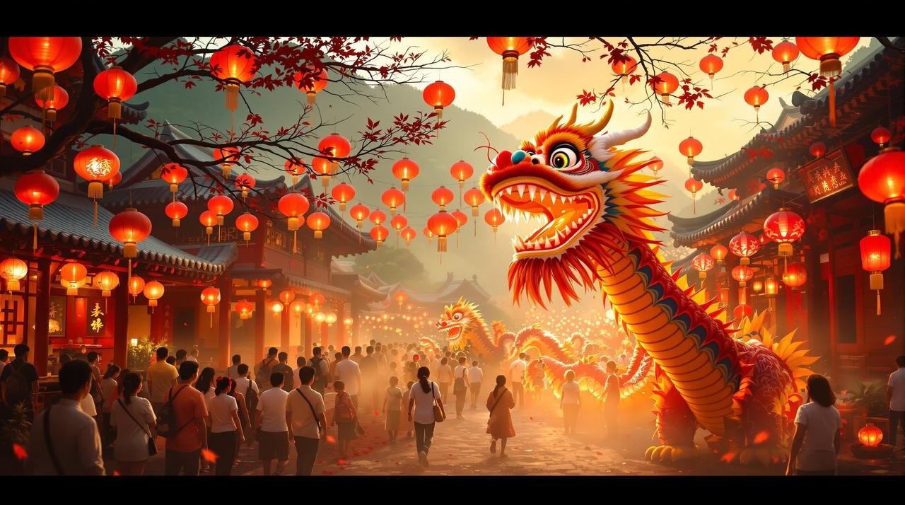 节日里的中国